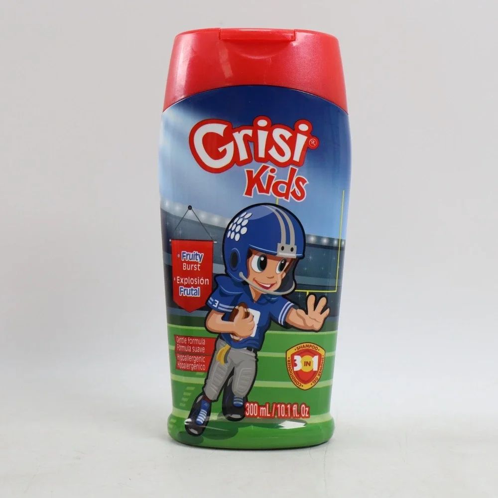 2 PACK Manzanilla Grisi Kids Shampoo for Boys Lightening Shampoo w/ Chamomille